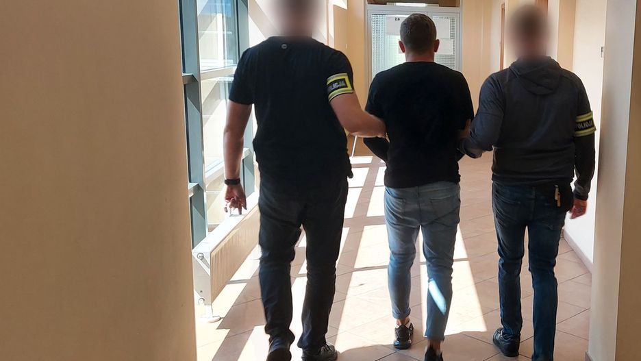 25-latek zatrzymany przez policję