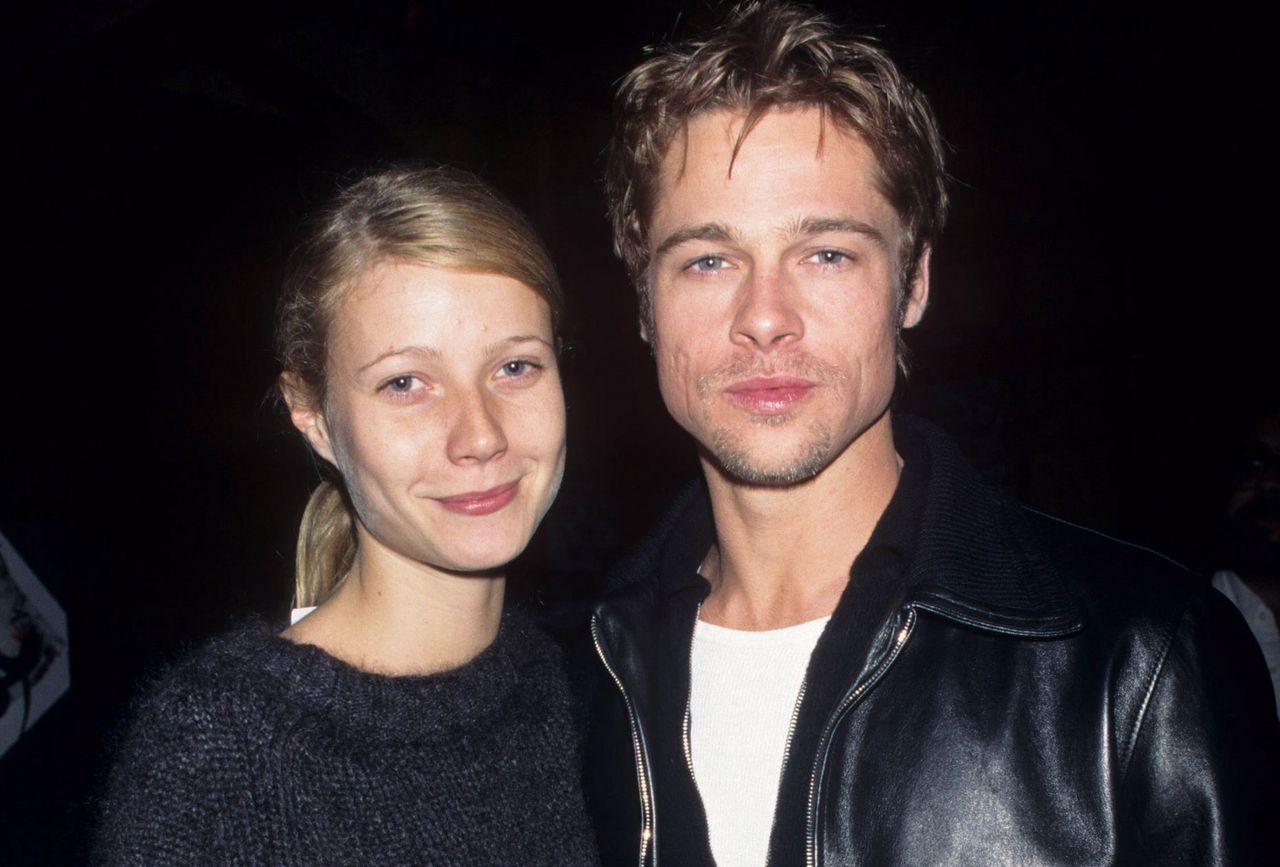 Gwyneth Paltrow and Brad Pitt