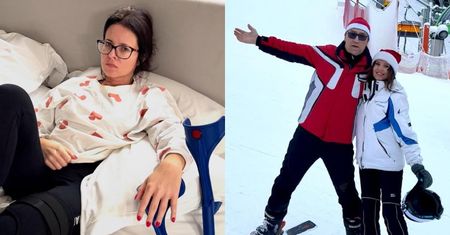 Paulina Koziejowska nadaje ze szpitala po wypadku na nartach: "Bardzo się boję"