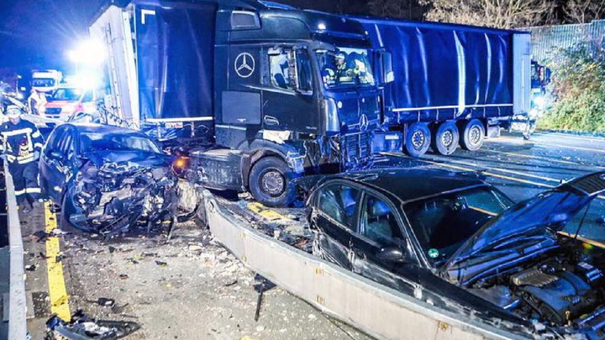 Wypadek Polaka w Niemczech.