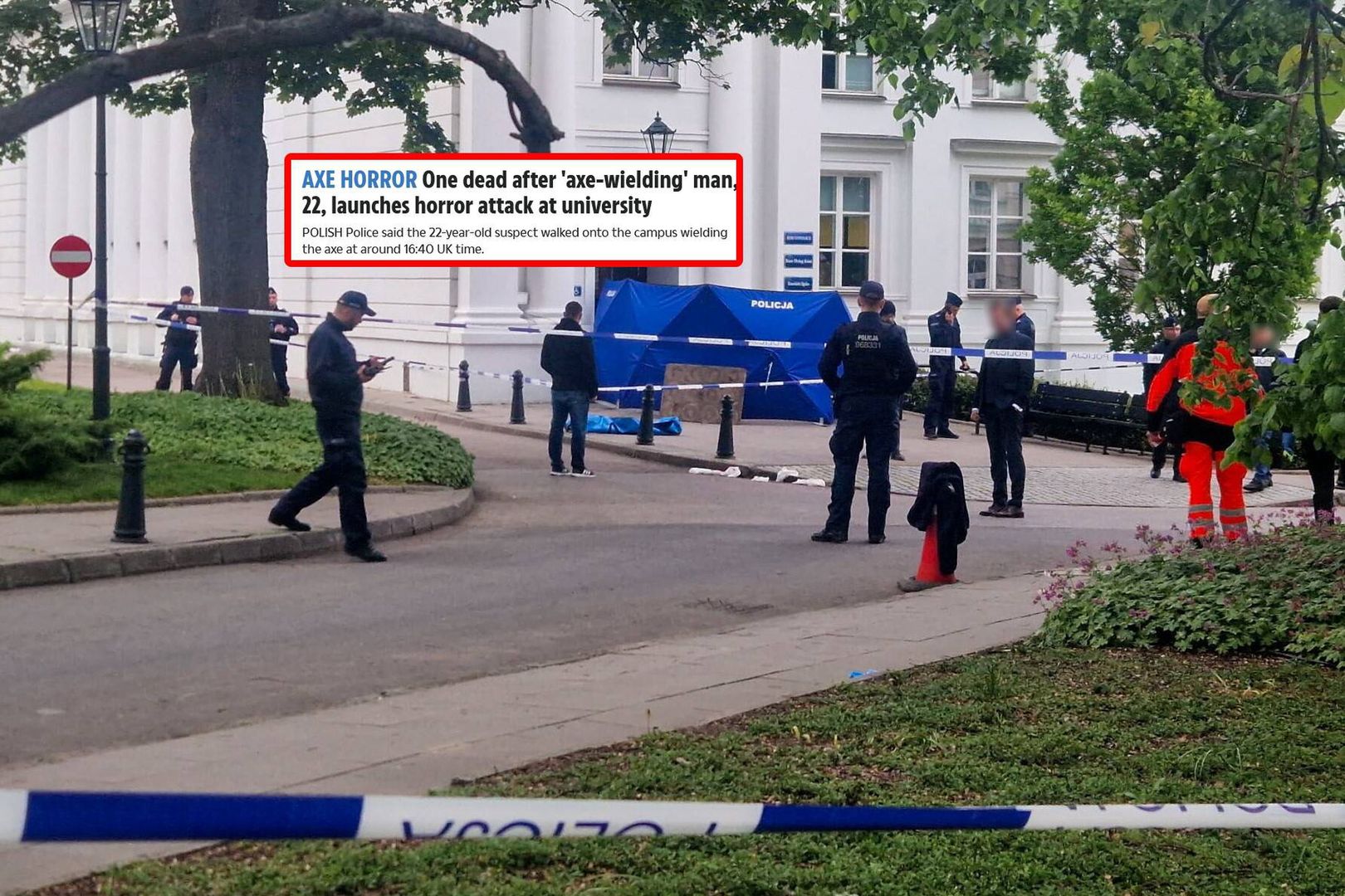 Zbrodnia w Warszawie. Brytyjczycy są zszokowani. "Horror"