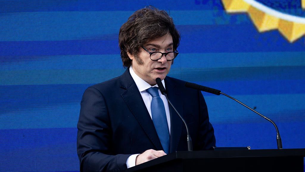 Prezydent Argentyny Javier Milei