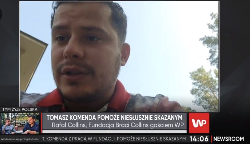 Tomasz Komenda dostał od Rafała Collinsa kilka ofert pracy