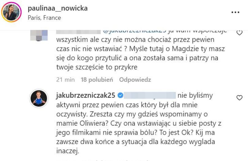 Jakub Rzeźniczak odpowiada na krytykę zdjęć z ukochaną