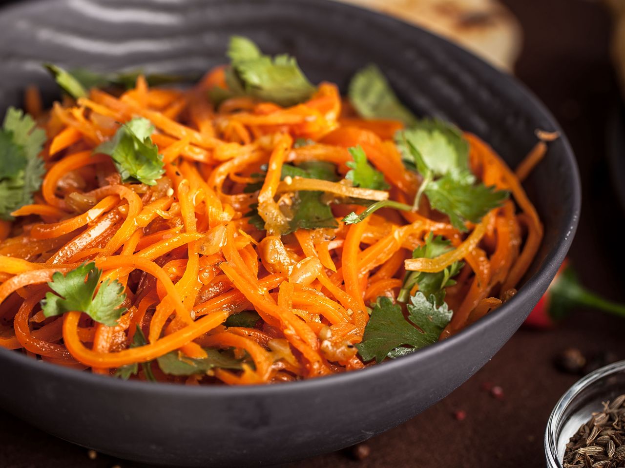 Korean-style carrot salad