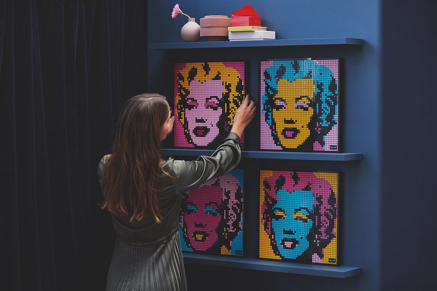 Andy Warhol, Gwiezdne Wojny, Marylin Monroe i klocki Lego. Takiego zestawiania nikt się nie spodziewał 3