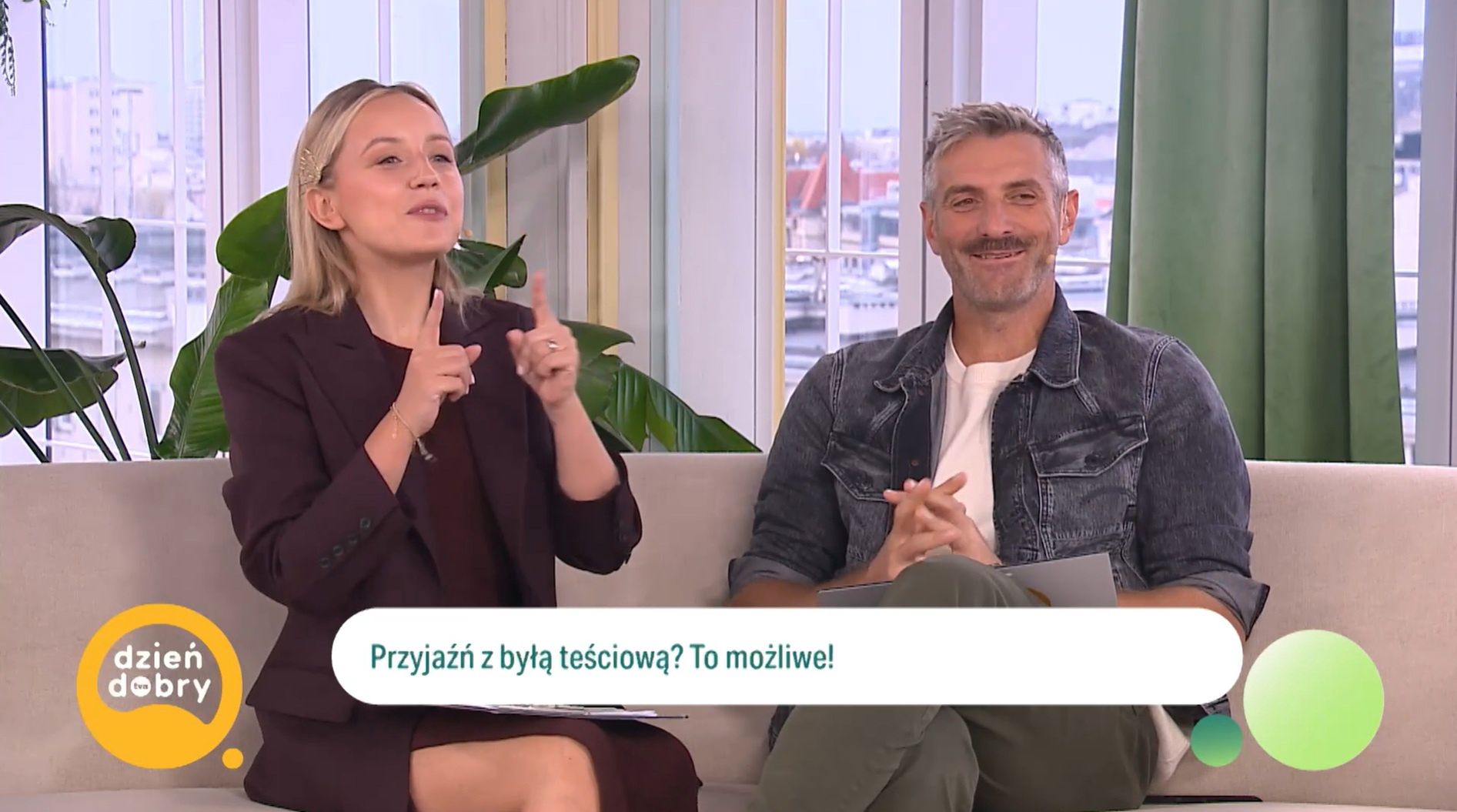 Sandra Hajduk-Popińska i Maciej Dowbor