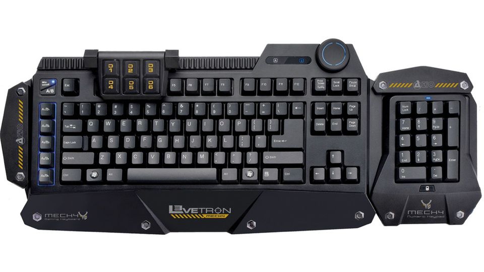 AZiO Levetron Mech4 - klawiatura dla hardcorowców 1