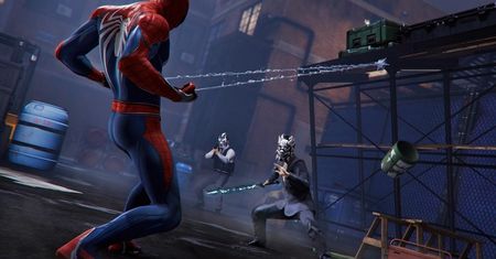 Spider-Man na (świetnie wyglądającym) materiale z rozgrywki