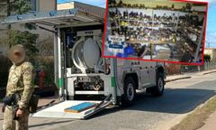 Ewakuacja, zamknięta ulica. Wszystko przez tajemnicze słoiki w piwnicy