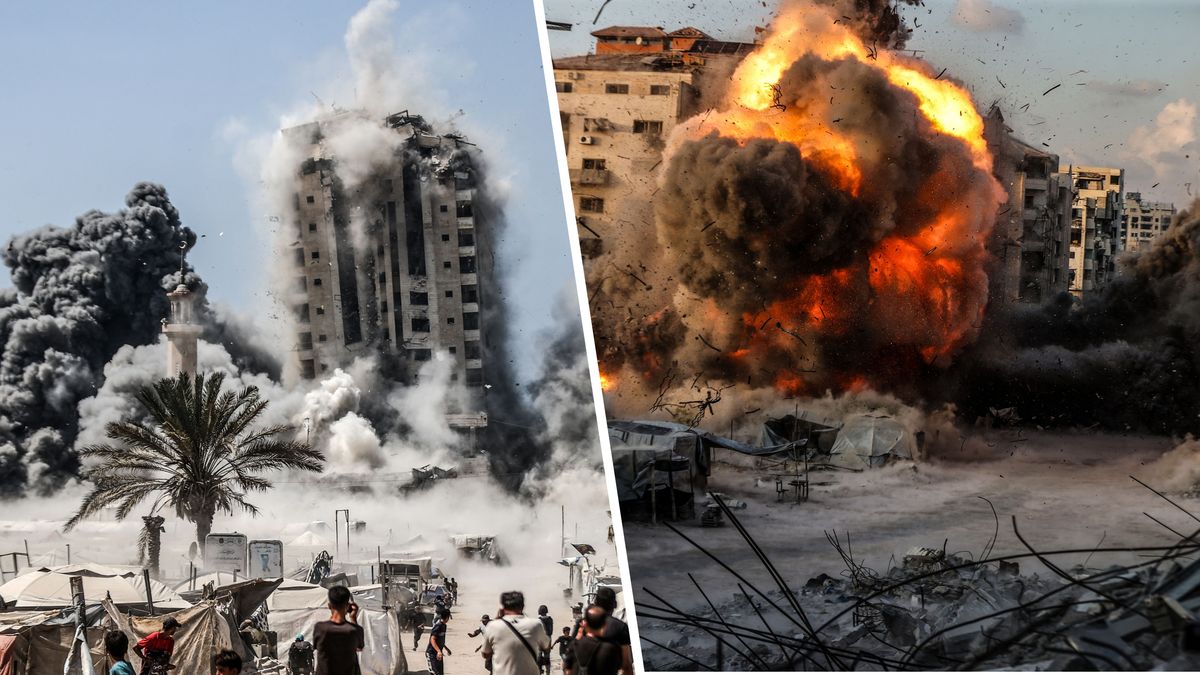 Izraelska ofensywa w Strefie Gazy