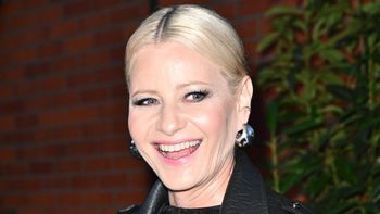 Rozgrzana po treningu Małgorzata Kożuchowska pozuje bez makijażu
