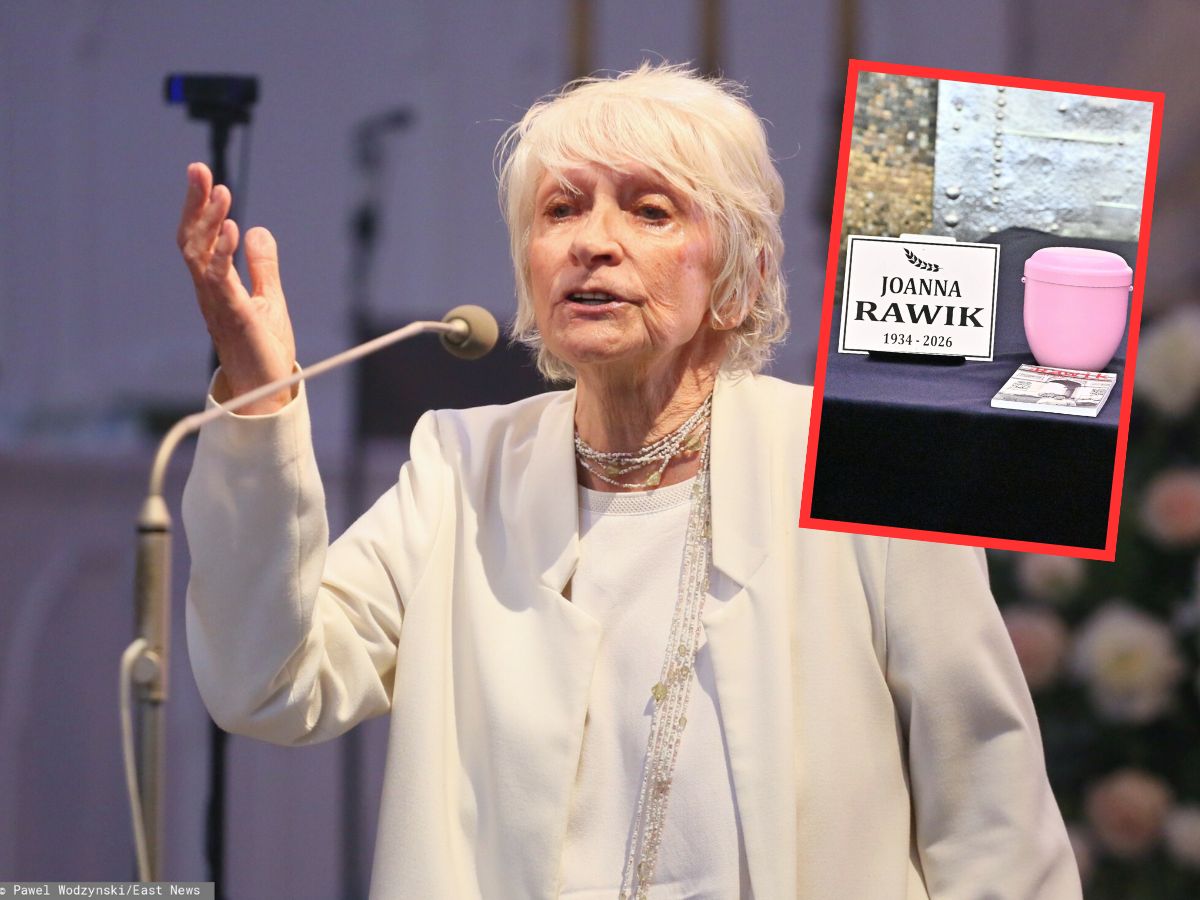 Tak wyglądał pogrzeb świecki Joanny Rawik. Różowa urna robiła wrażenie