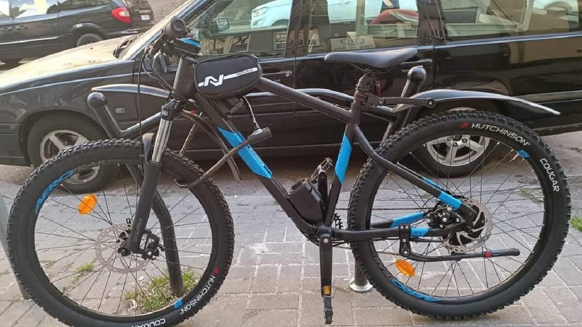 Skradziony rower elektryczny z piwnicy