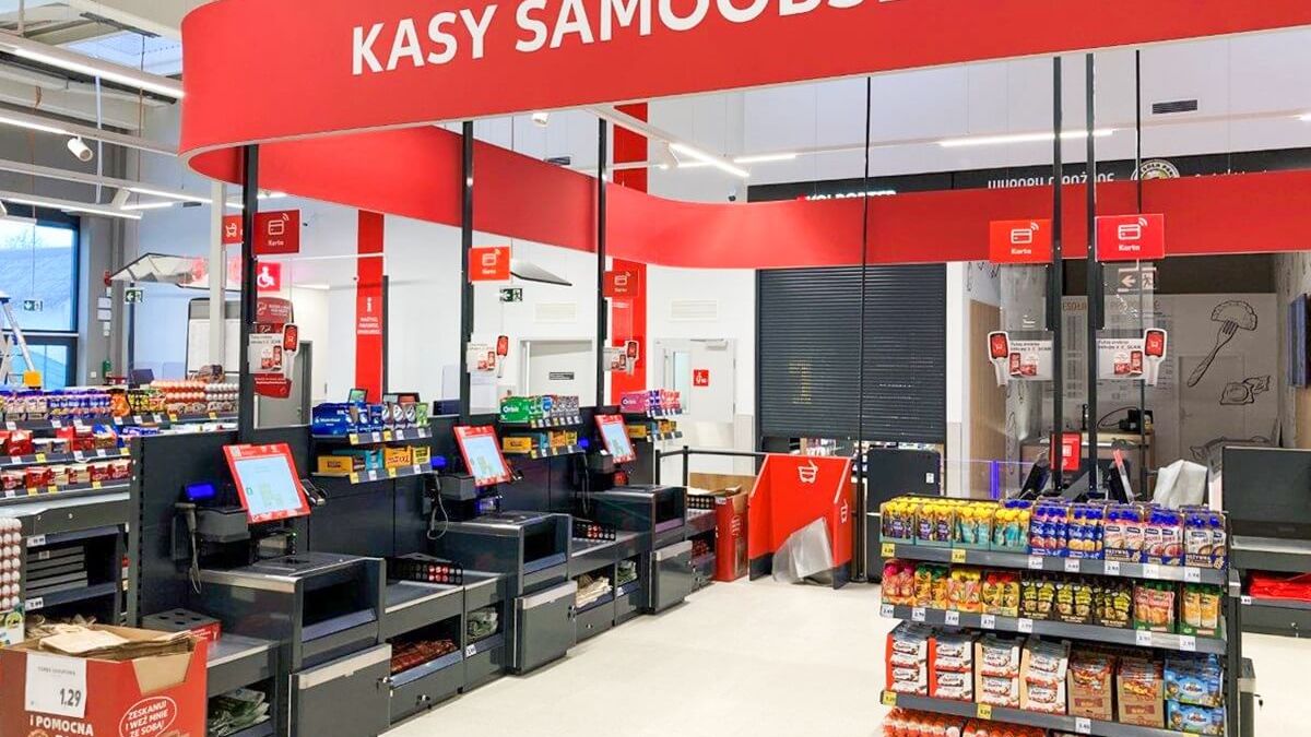 Kasy samoobsługowe w Kauflandzie