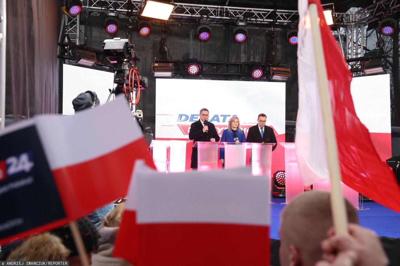 Kolejna debata Republiki. Trójka kandydatów nie bierze udziału [RELACJA NA ŻYWO]
