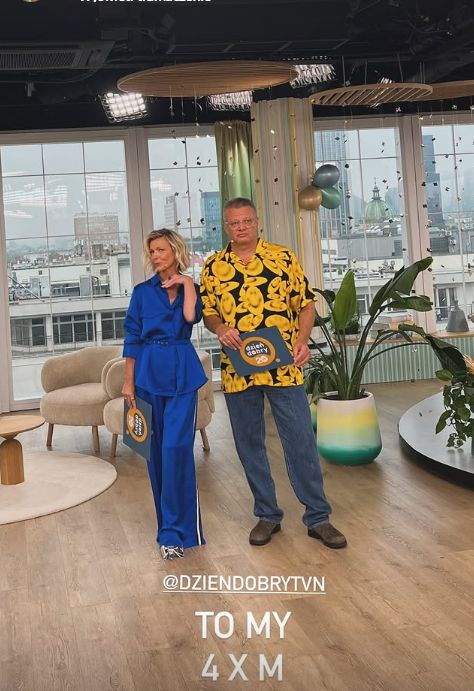 Magda Mołek i Marcin Meller prowadzą razem "DDTVN"