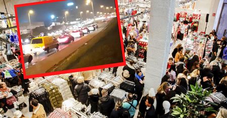 Szturm na galerię handlową. Sklep Primark oblężony