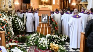Zborówek: Pogrzeb proboszcza parafii Cierchy