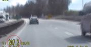Ścigał się z nieoznakowanym radiowozem po A4. Pędził ponad 200 km/h
