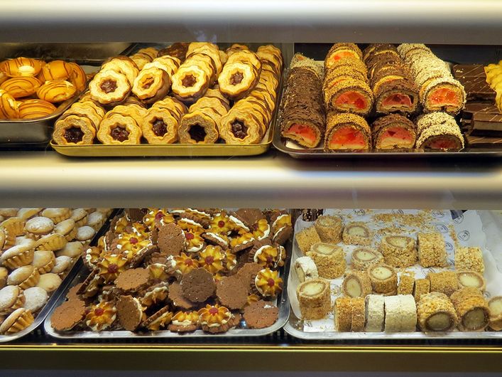 Dwutlenek tytanu jest m.in. w ciastkach