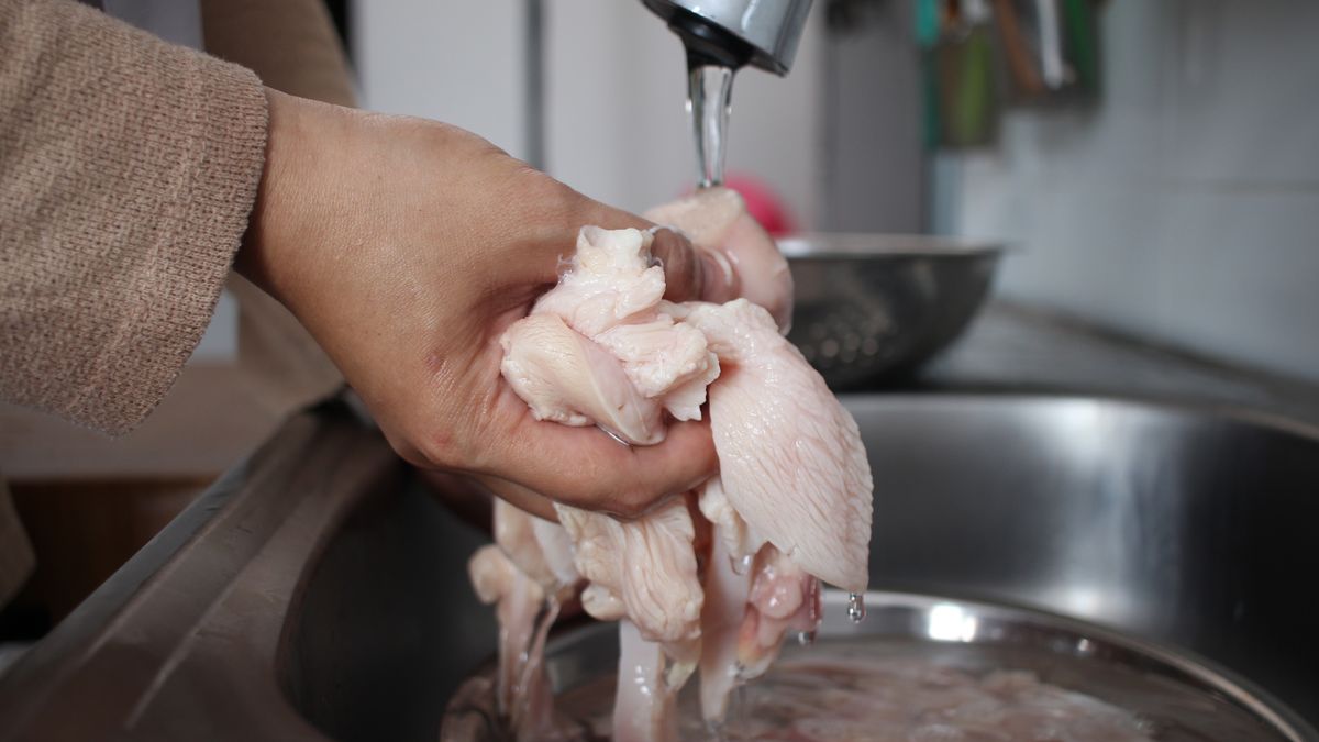 Mycie mięsa przed dalszą obróbką