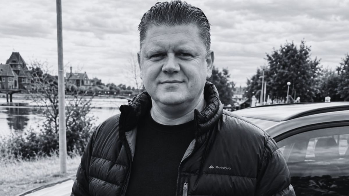 Aspirant sztabowy Andrzej Walczak.