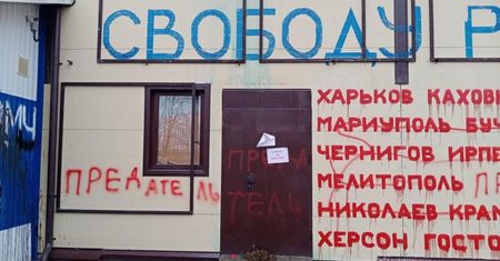 Antywojenny protest Rosjanina. "To, co robię, jest aktem desperacji"