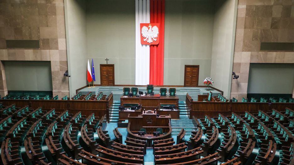 Sala plenarna Sejmu