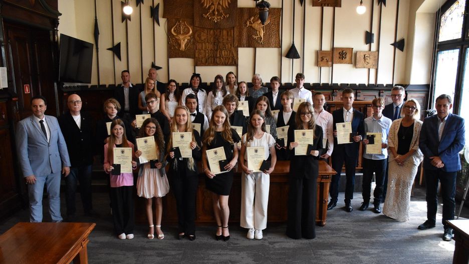 Laureaci nagród burmistrza Chojnic