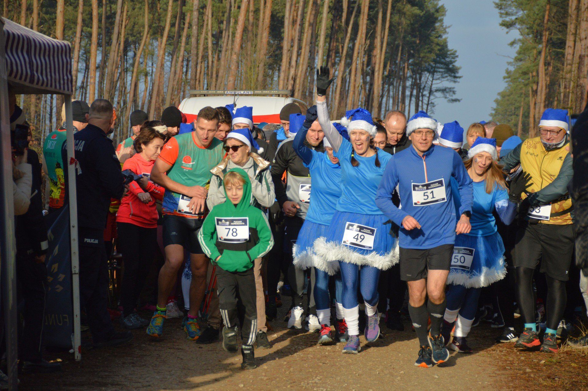 Bieg o Puchar Komendanta Powiatowego Policji w Poddębicach 2025