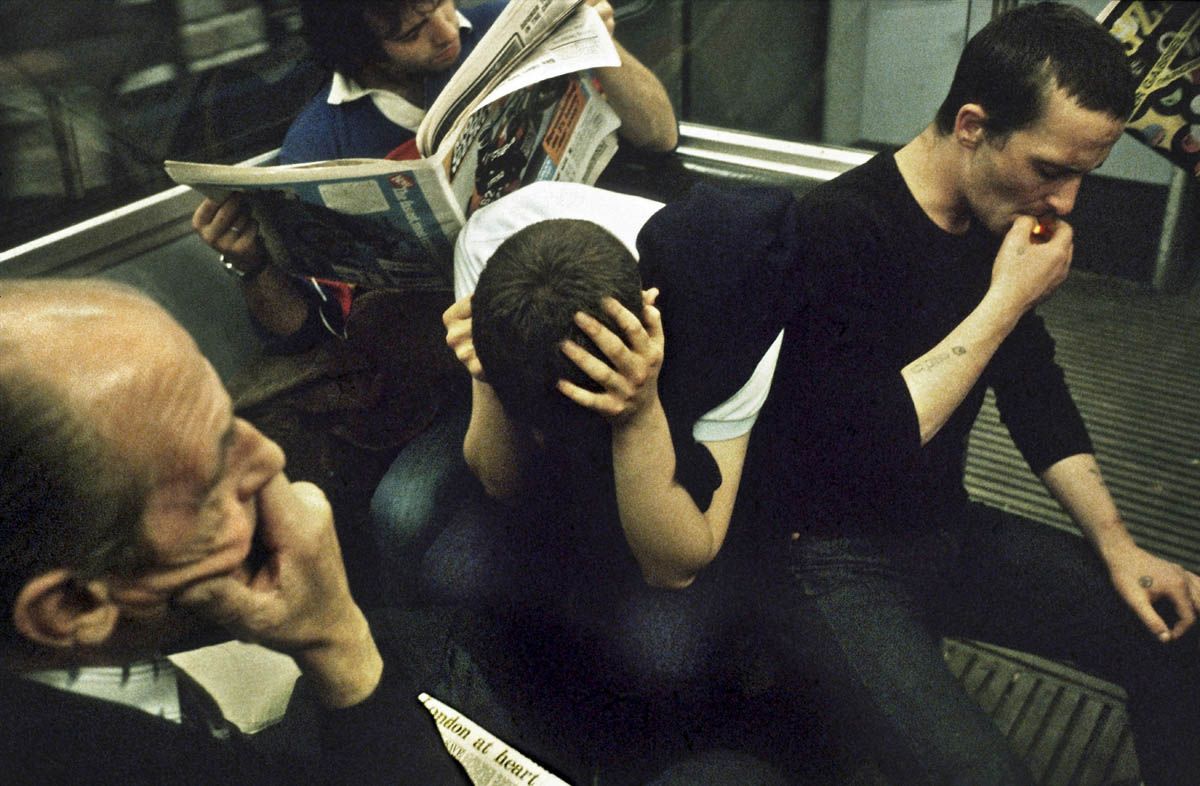 Londyńskie metro lat 70. i 80. w obiektywie Boba Mazzera 7