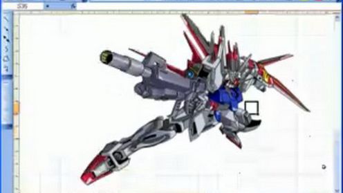 Jak narysować Gundama w Excelu 1