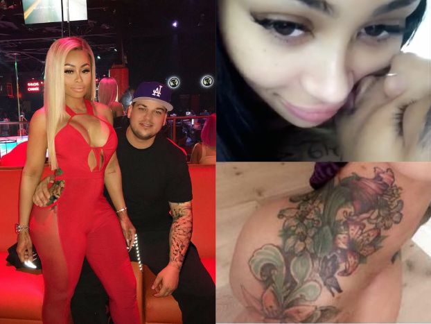 Rob Kardashian pokazał NAGIE ZDJĘCIA Blac Chyny na Instagramie! "Spędź trochę czasu ze swoją córka, a nie PIE*RZYSZ mnie i innych facetów"