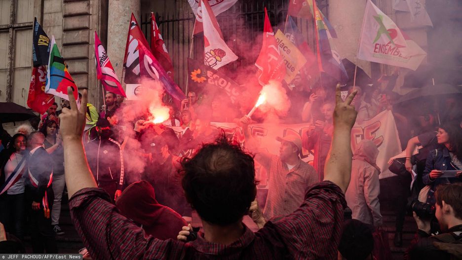 Demonstracja w Lyonie