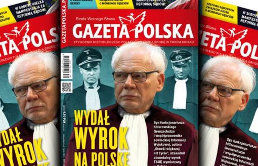 Byli sędziowie TK krytykują okładkę „Gazety Polskiej” o ojcu sędziego Marka Safjana