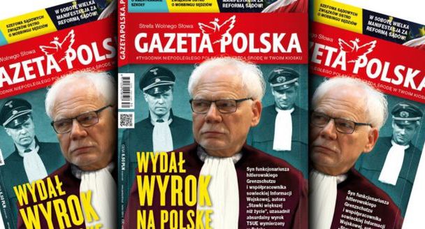 Byli sędziowie TK krytykują okładkę „Gazety Polskiej” o ojcu sędziego Marka Safjana