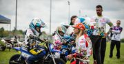 Marzena Chrostek była jedyną kobietą w polskim supermoto. Dziś uczy małe dzieci jazdy na motocyklu