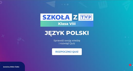 TVP z quizami edukacyjnymi dla dzieci i młodzieży na platformie HbbTV