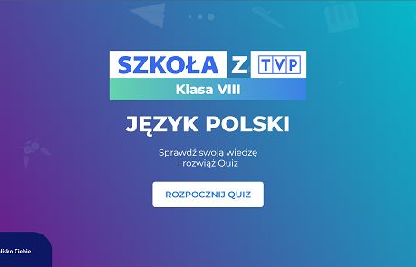 TVP z quizami edukacyjnymi dla dzieci i młodzieży na platformie HbbTV