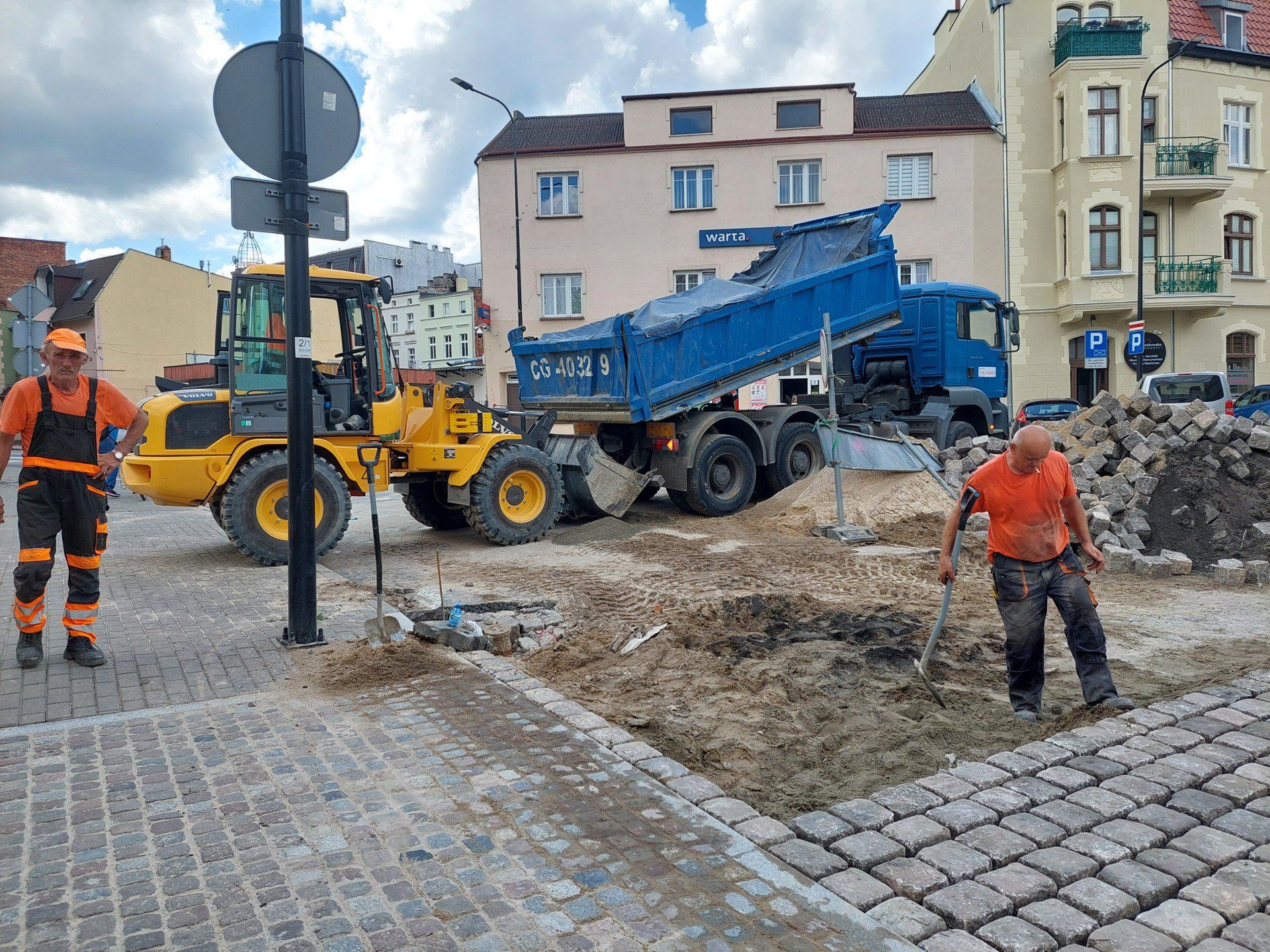 Dobiega - trwający blisko rok - końca remont ulicy Kosynierów Gdyńskich w Grudziądzu