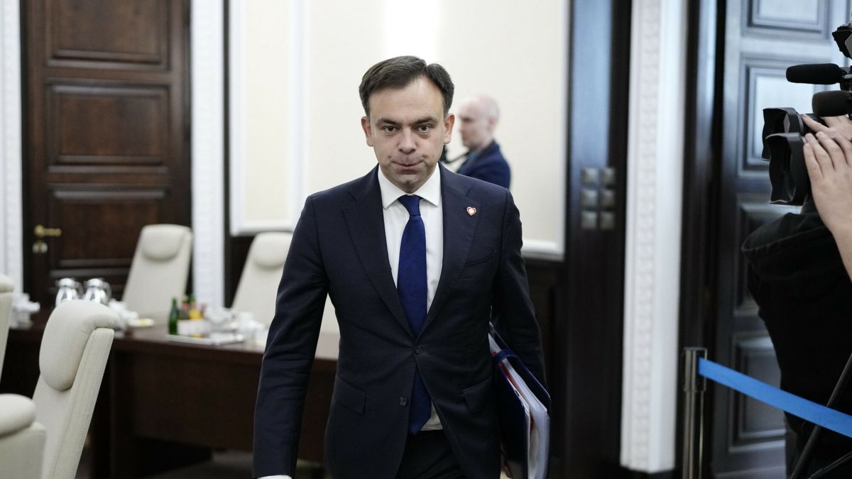 Minister finansów Andrzej Domański