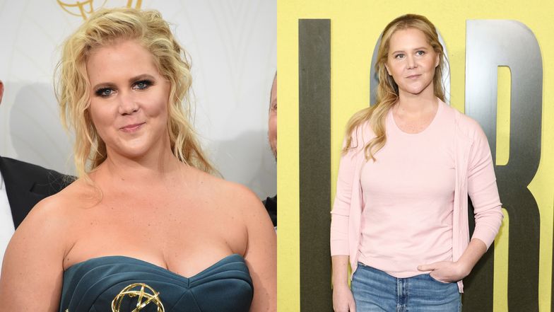 Odchudzona Amy Schumer na ściance