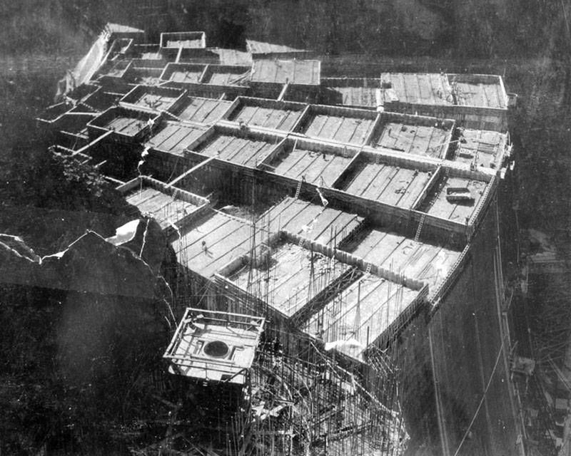Budowa zapory Hoovera (Fot. SaveLakeMead.com)