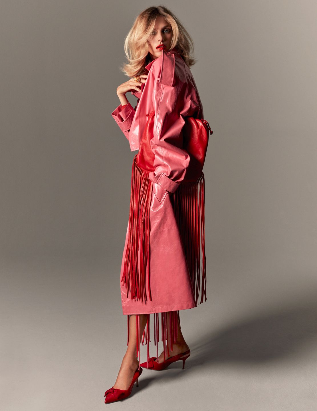 Anja Rubik w "Vogue Paris"