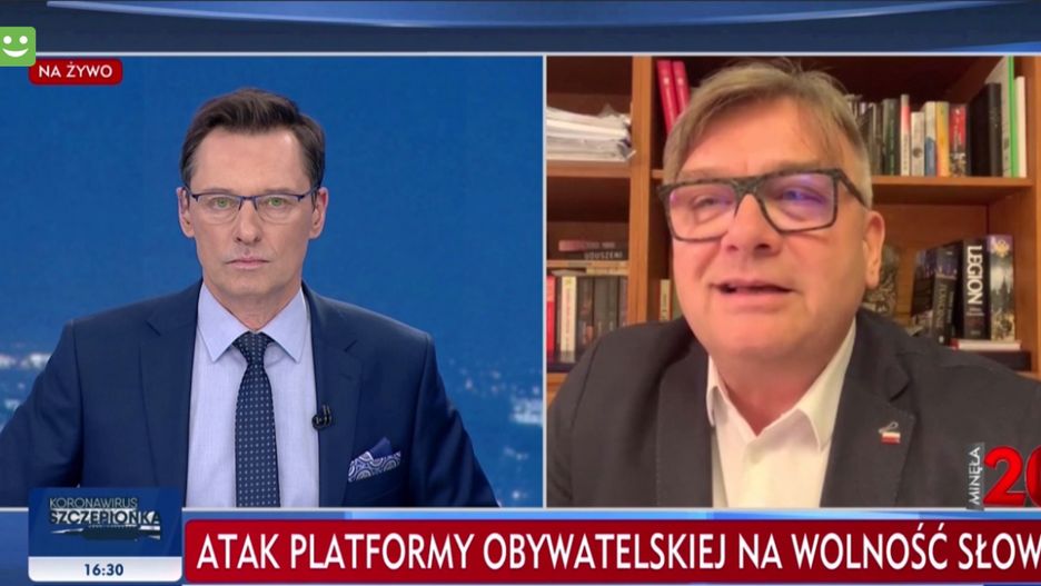 Gościem Krzysztofa Ziemca był m.in. poseł Artur Łącki