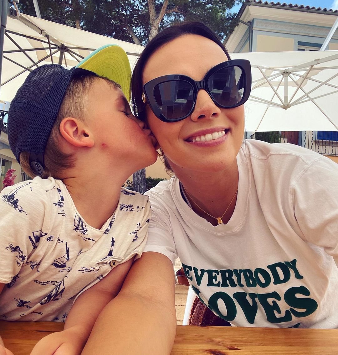 Paulina Krupińska z dziećmi