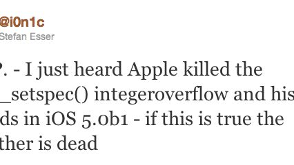 Będą kłopoty z jailbreakiem untethered iOS 5 1
