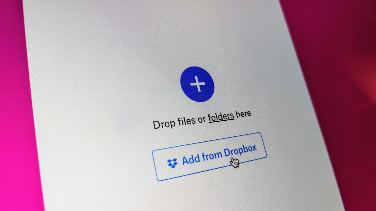 Dropbox jak WeTransfer. Prześle pliki do 100 GB (zależy ile płacisz)