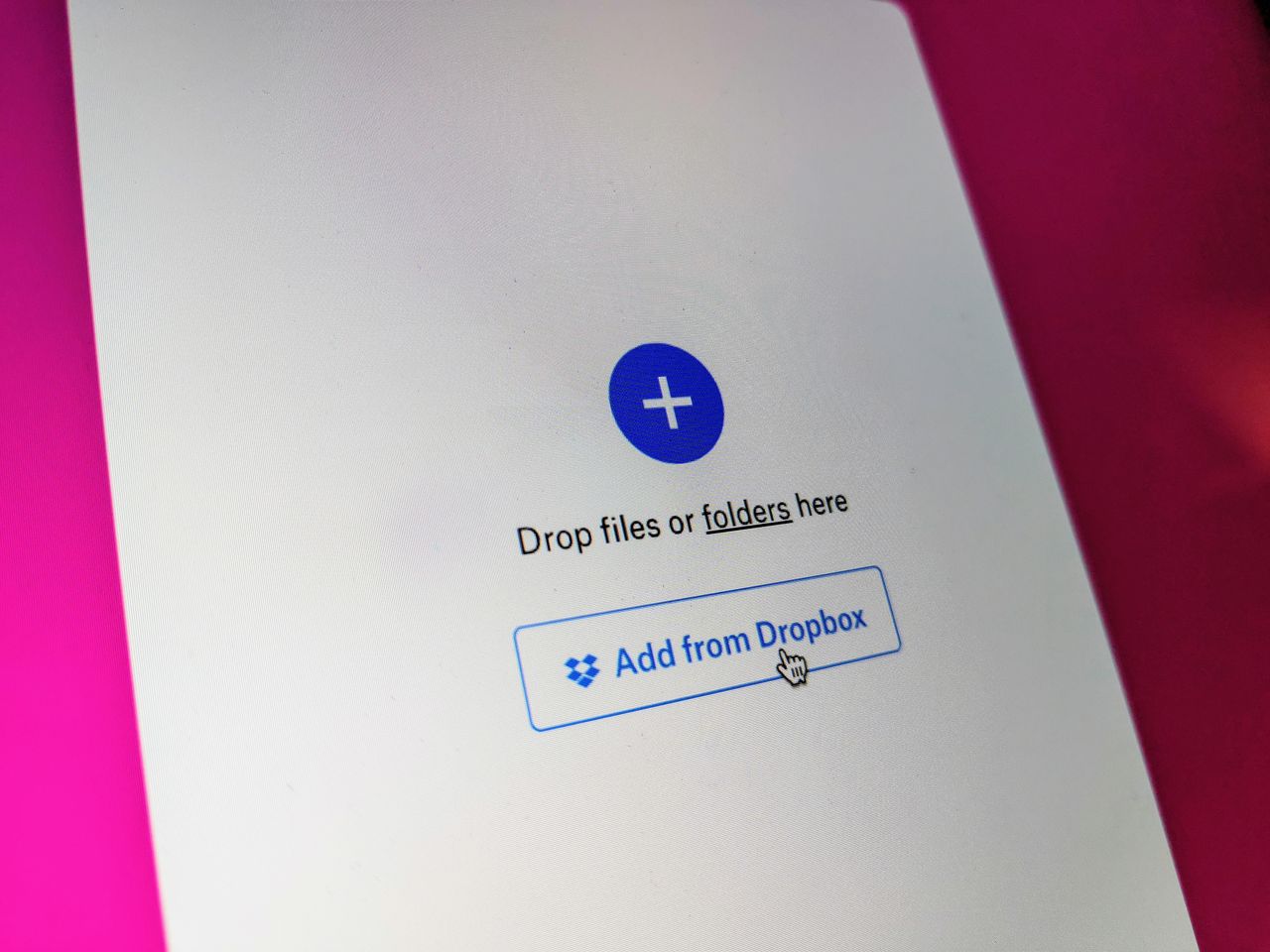 Dropbox jak WeTransfer. Prześle pliki do 100 GB (zależy ile płacisz)